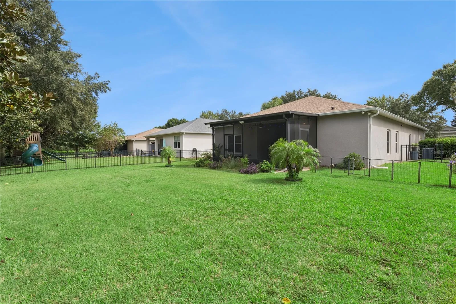 Rear View with Backyard
