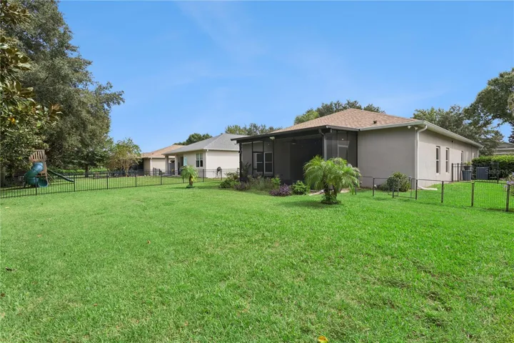 Rear View with Backyard