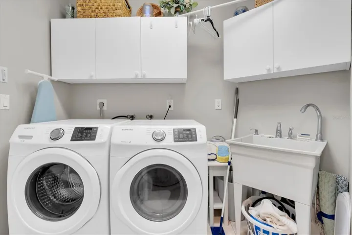inside laundry