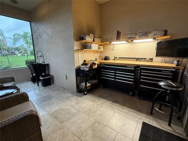 Workshop area