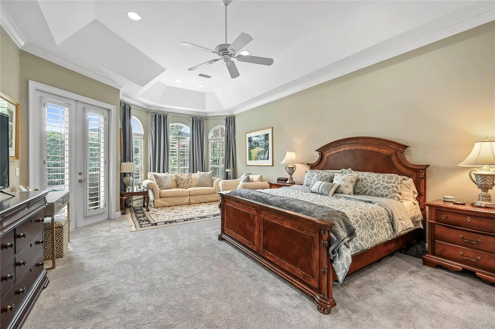 Spacious Primary Suite with Sitting Area