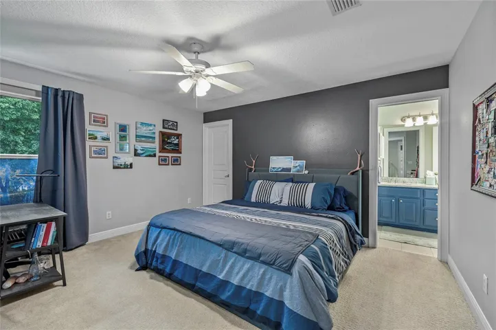 Bedroom 3 features a walk in closet