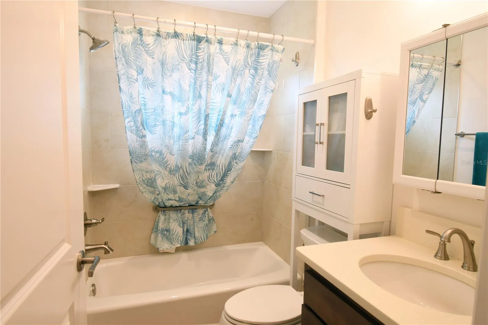 Guest Bathroom with Quartz Counter Top