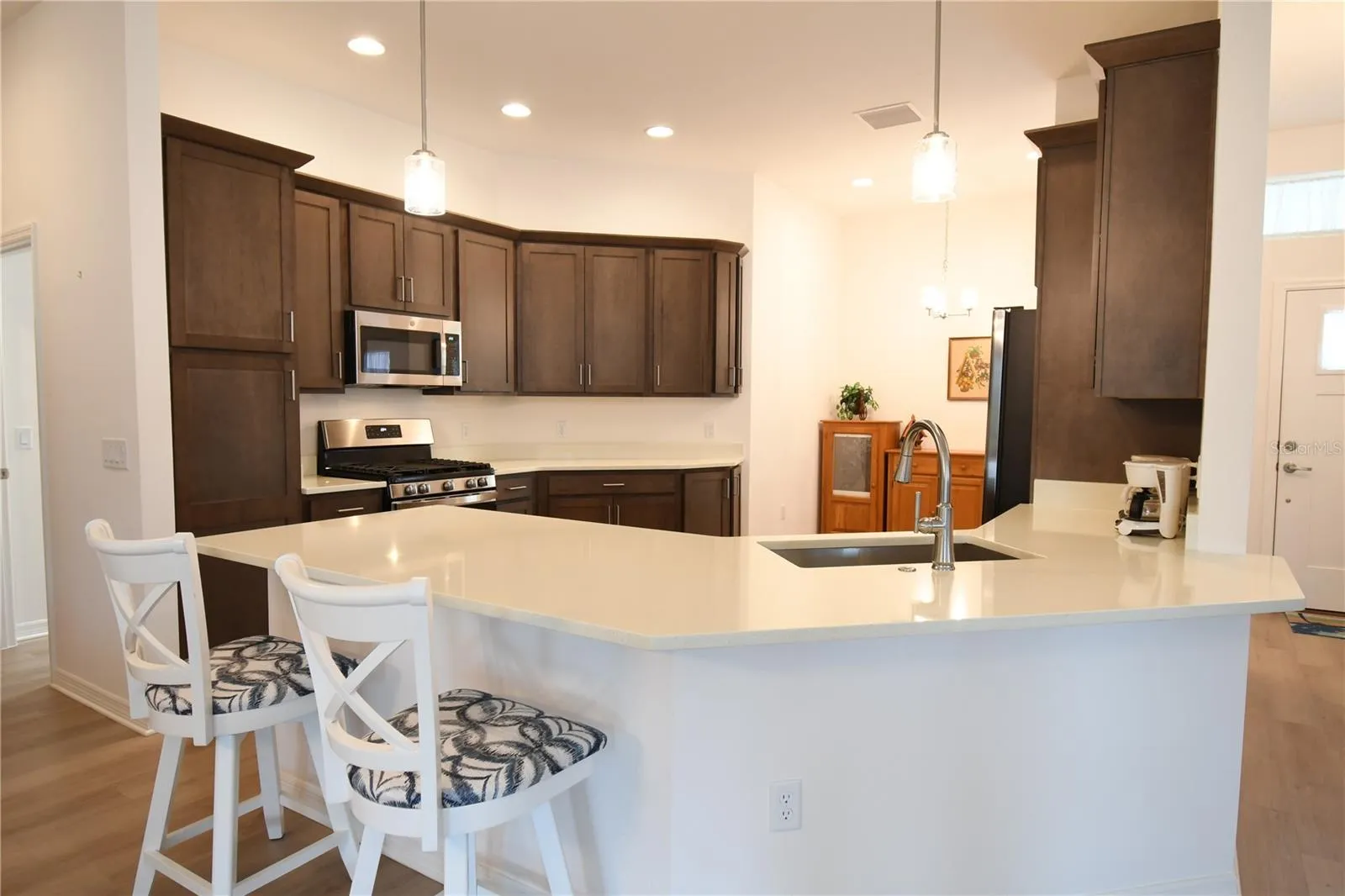 Kitchen with Quartz Counter Top