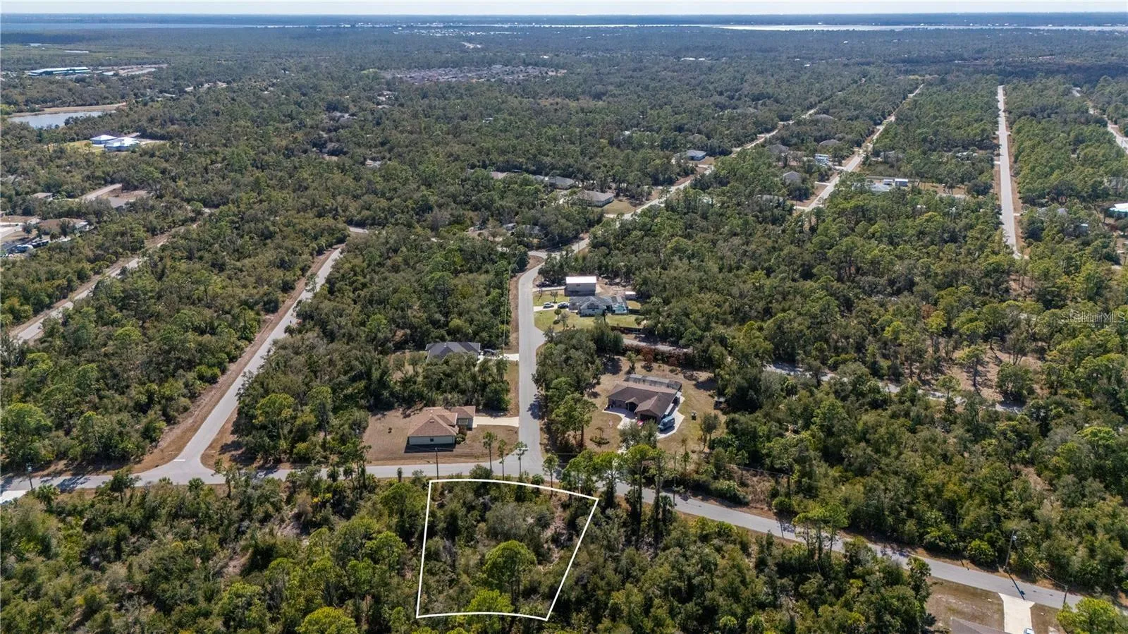 Viewing Southwest towards the Myakka Riverl