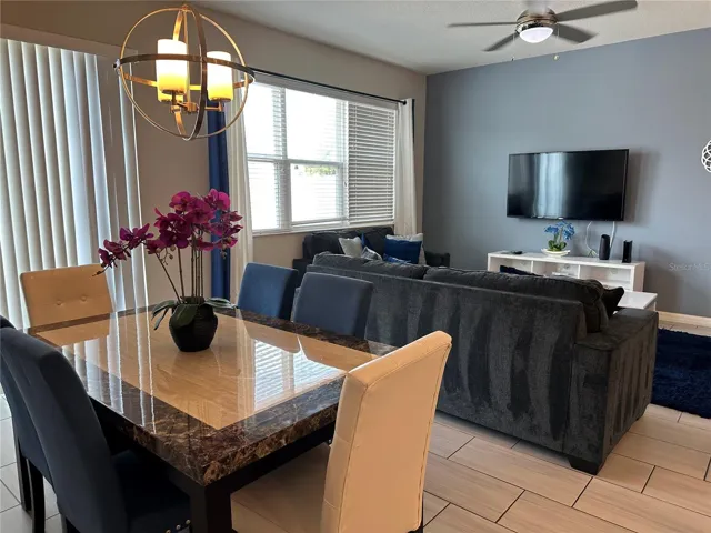 Dining room and living combo