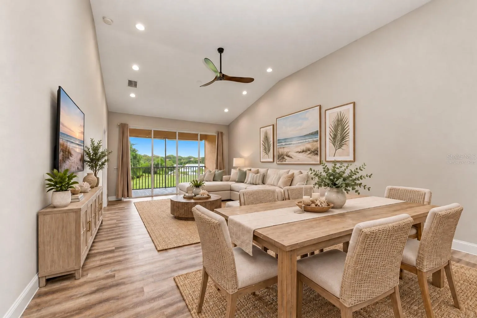 Dining Room Virtually Staged