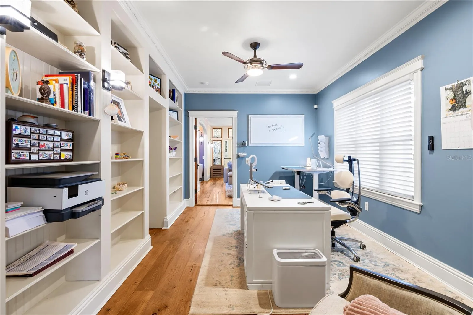 Office in primary quarters