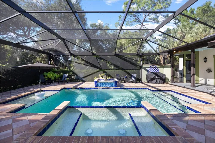 pool and hot tub