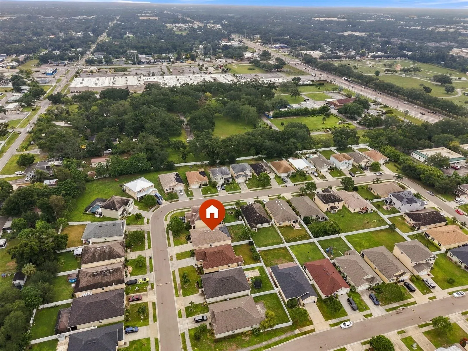 Aerial view