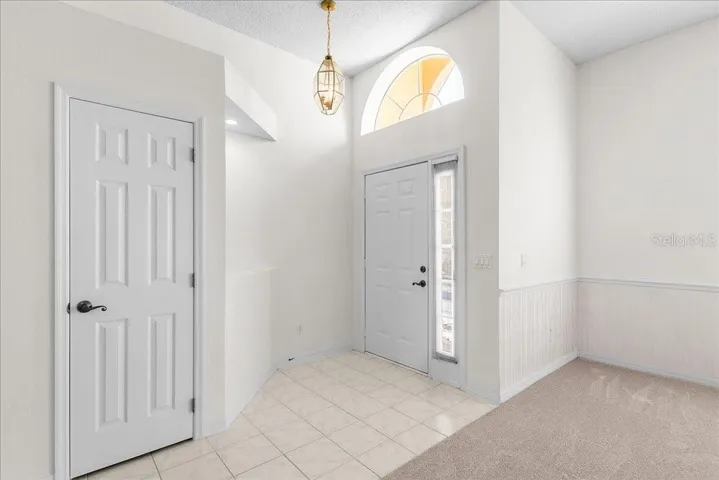 foyer. new inside paint.