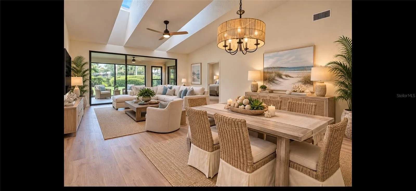 Great Room Staged