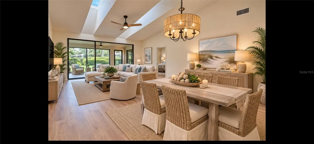 Great Room Staged