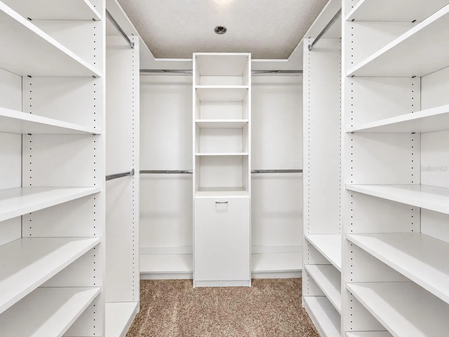 Primary Bedroom ensuite closet, newly updated