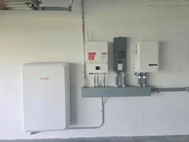 solar system in garage