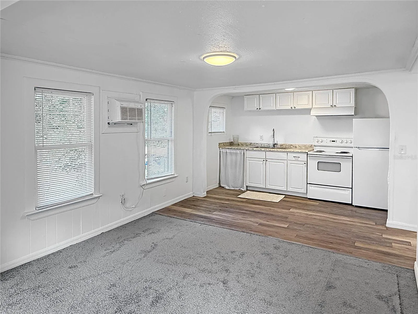 Front Unit - Living Room and Kitchen