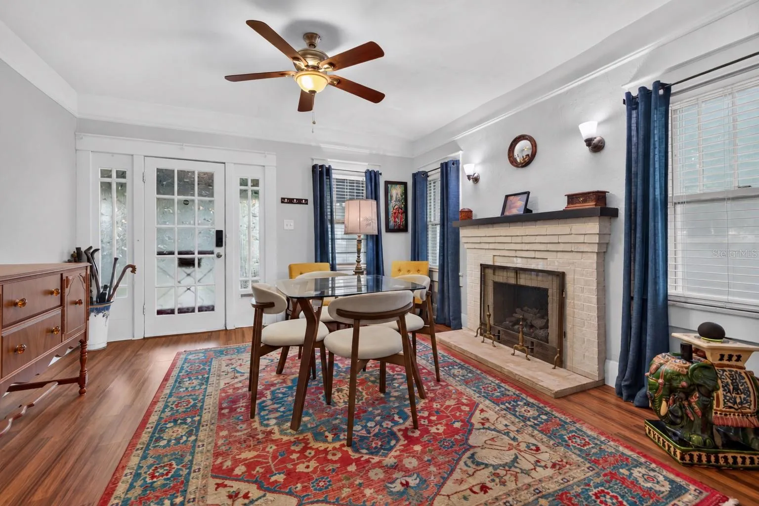 Formal dining area