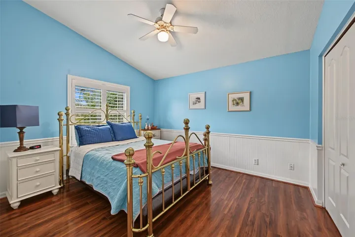 Fourth bedroom at rear of home perfect for inlaw or guest room