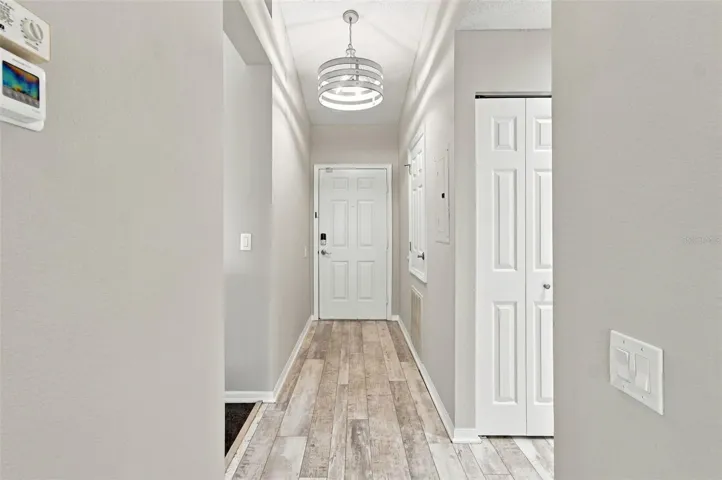 NICE FOYER AND STORAGE CLOSET ON RIGHT