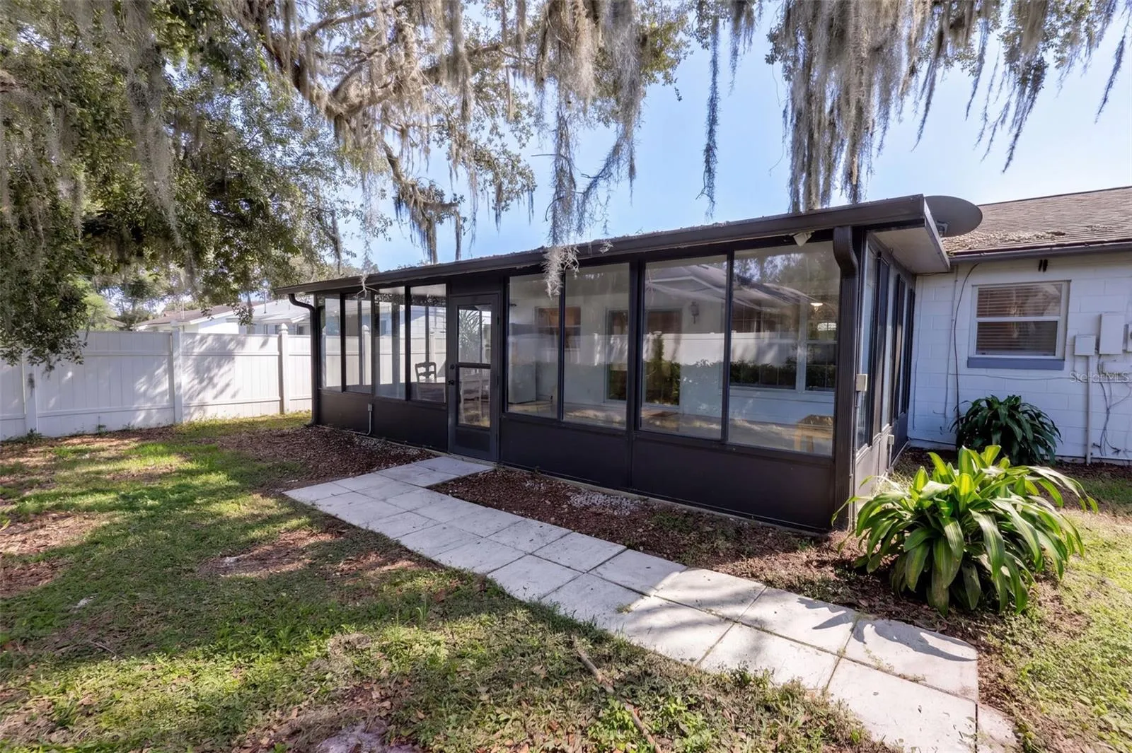 Back Yard with Florida Room