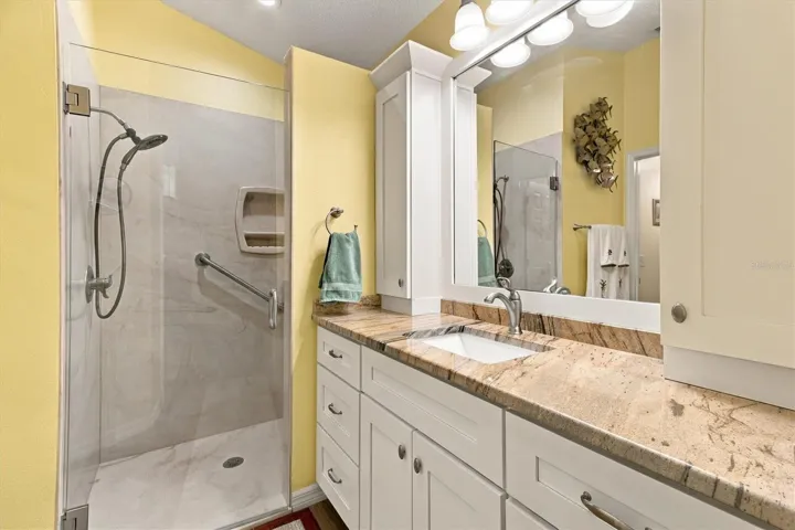 Primary Shower and dressing area