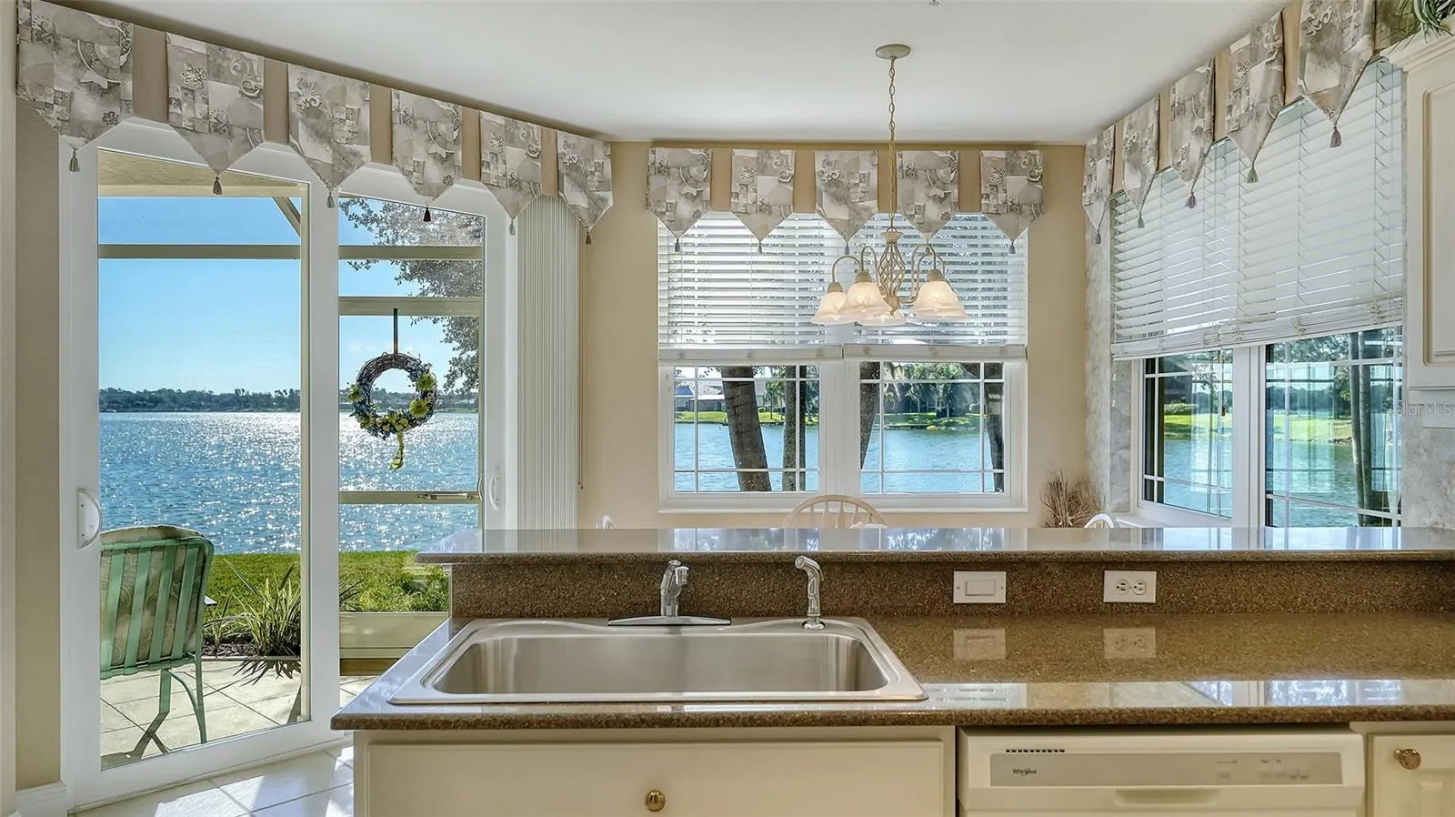 Tons of natural light in this unit