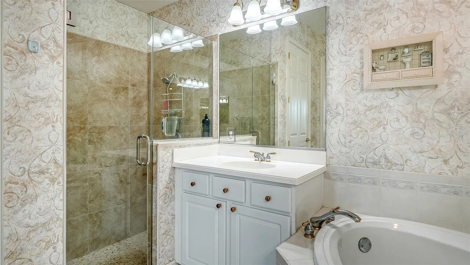 Walk in shower