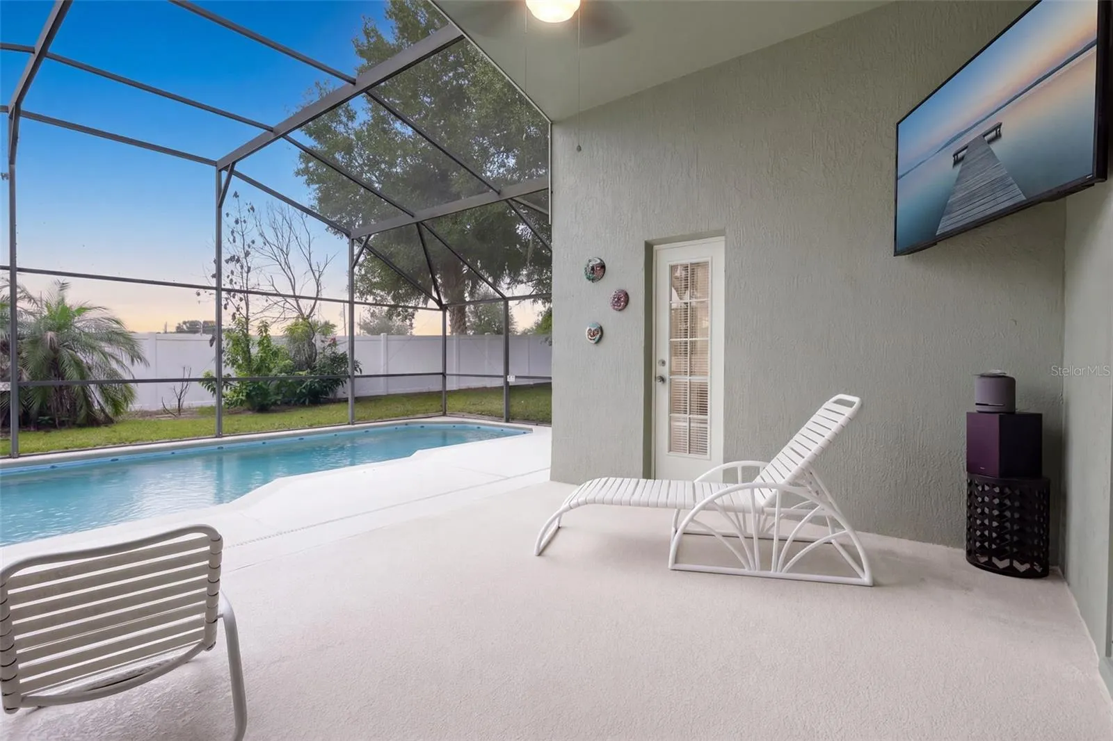 Covered Screened Lanai
