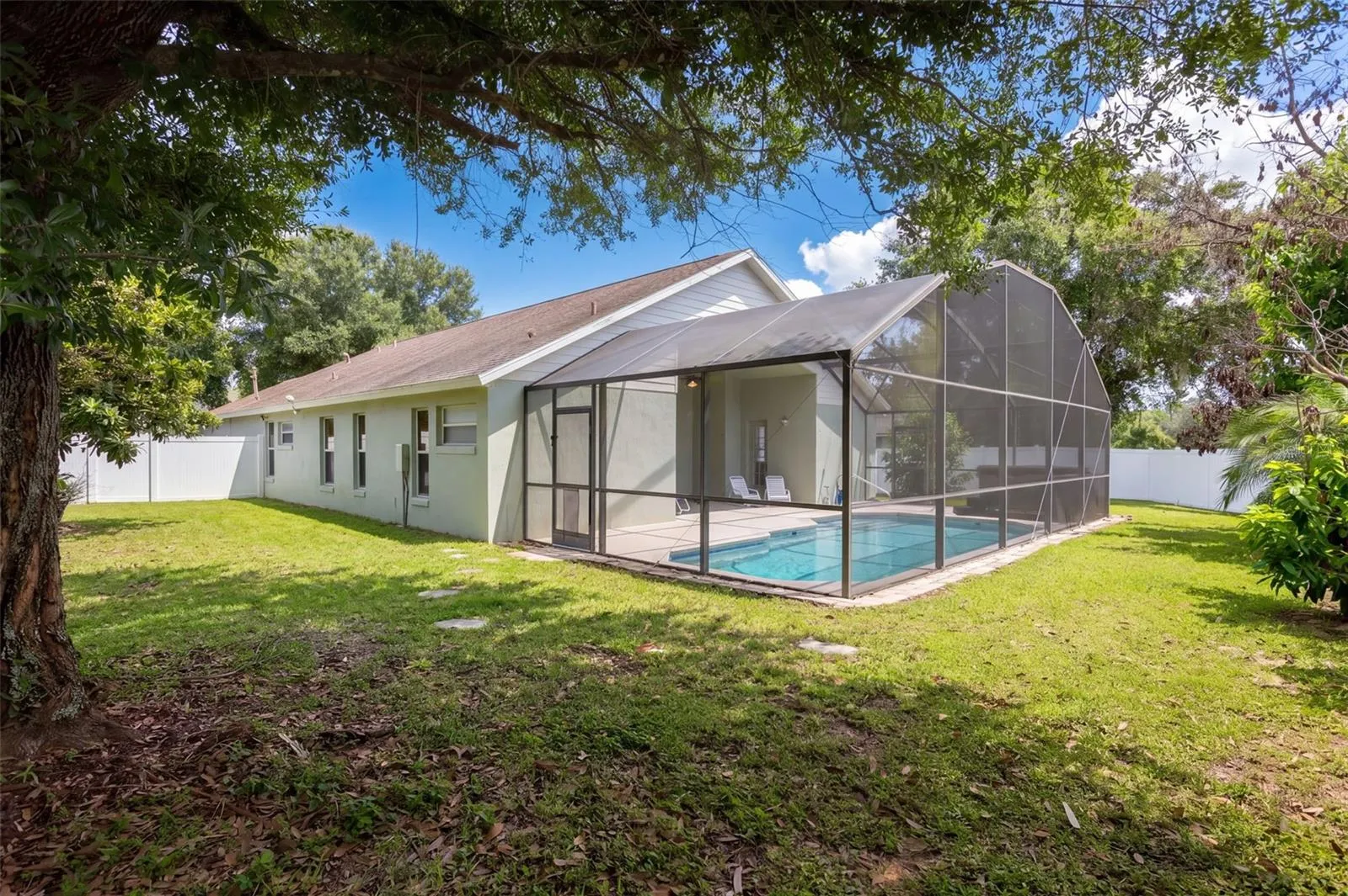 Fenced Backyard