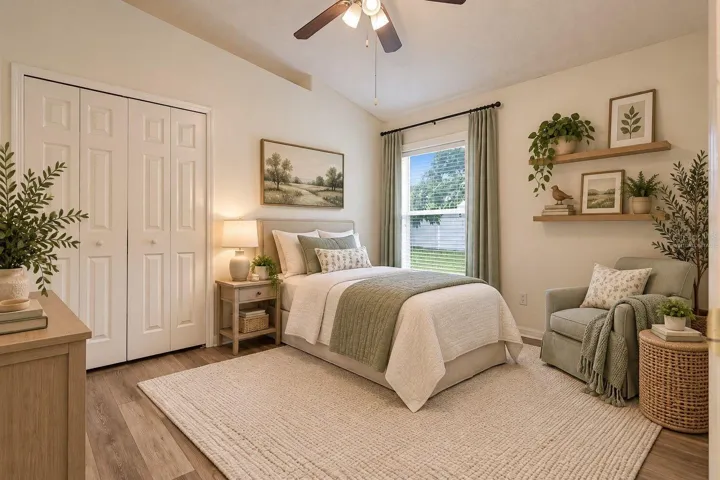 Bedroom 4 - Virtually Staged