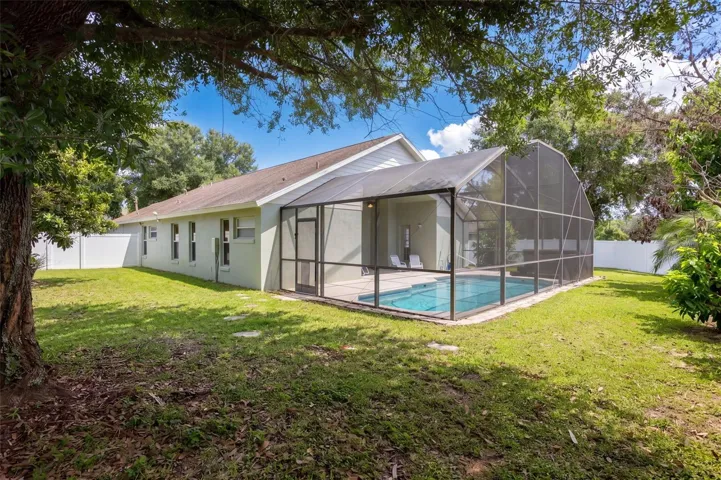 Fenced Backyard