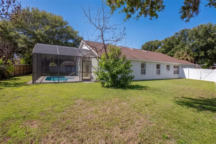 Large Fenced Backyard