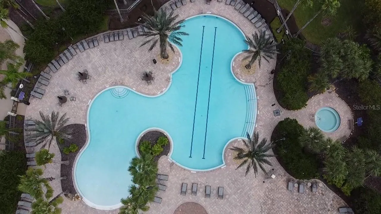 Zero-entry, resort-style pool