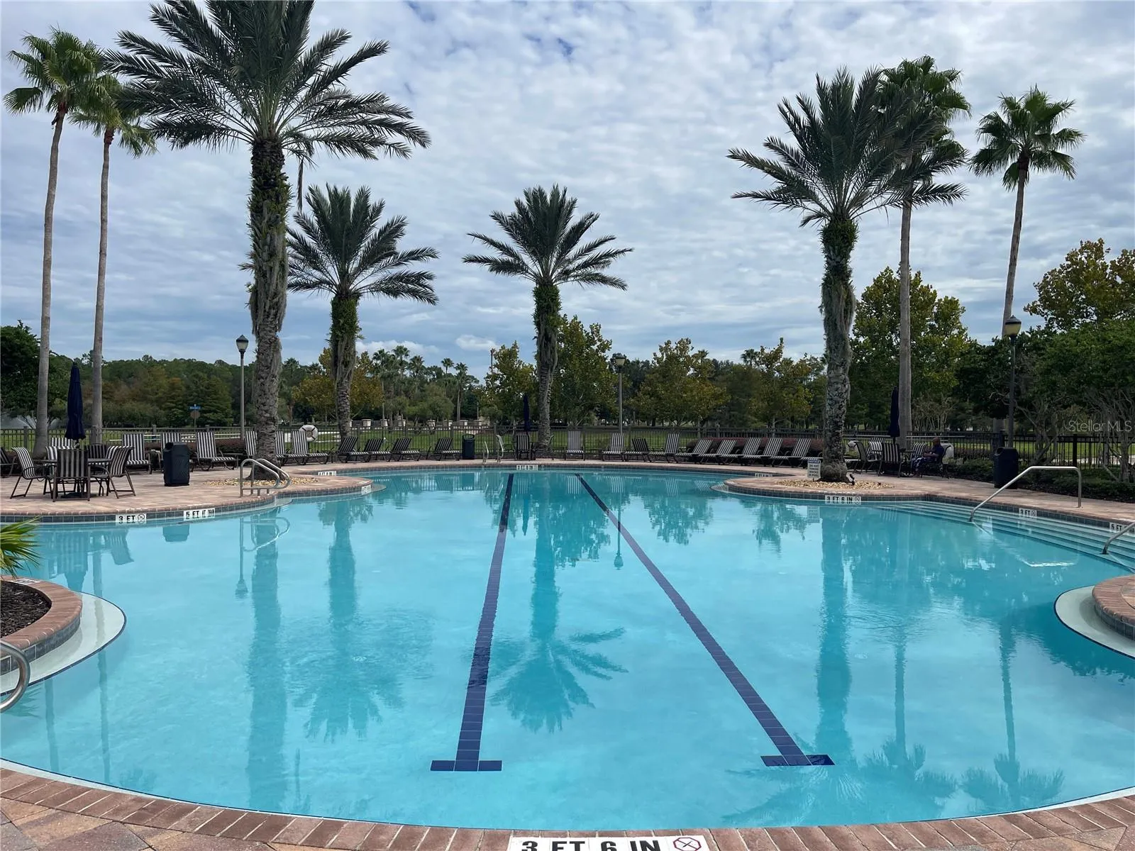 Zero-entry, resort-style pool
