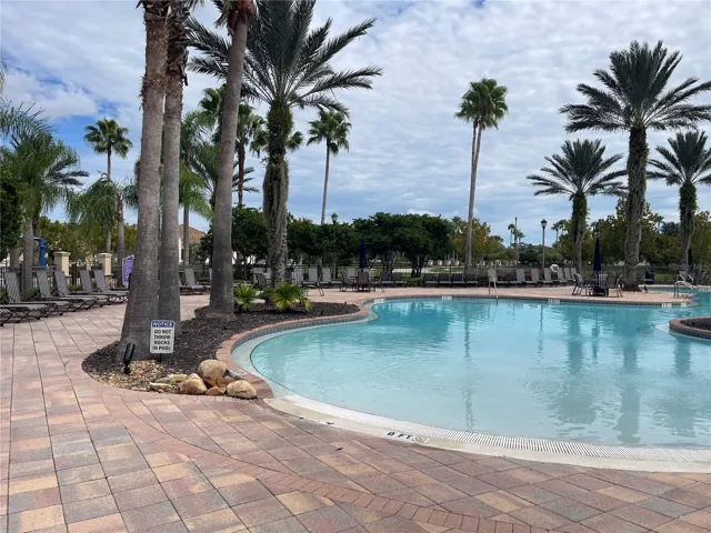 Zero-entry, resort-style pool