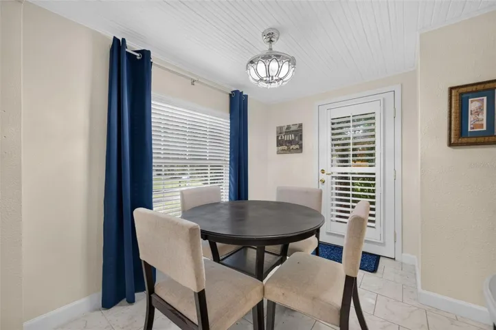 Dining area.