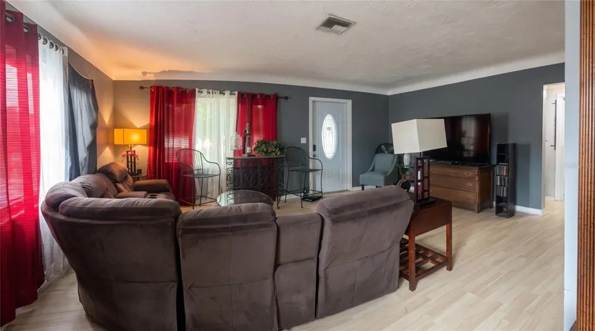 DINING AREA/LIVING ROOM VIEW