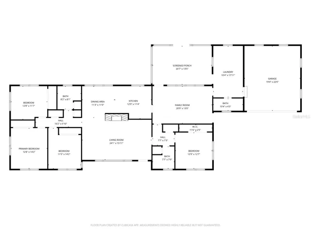 FLOOR PLAN W/APPROX MEASUREMENTS