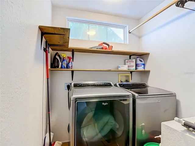 Separate laundry room