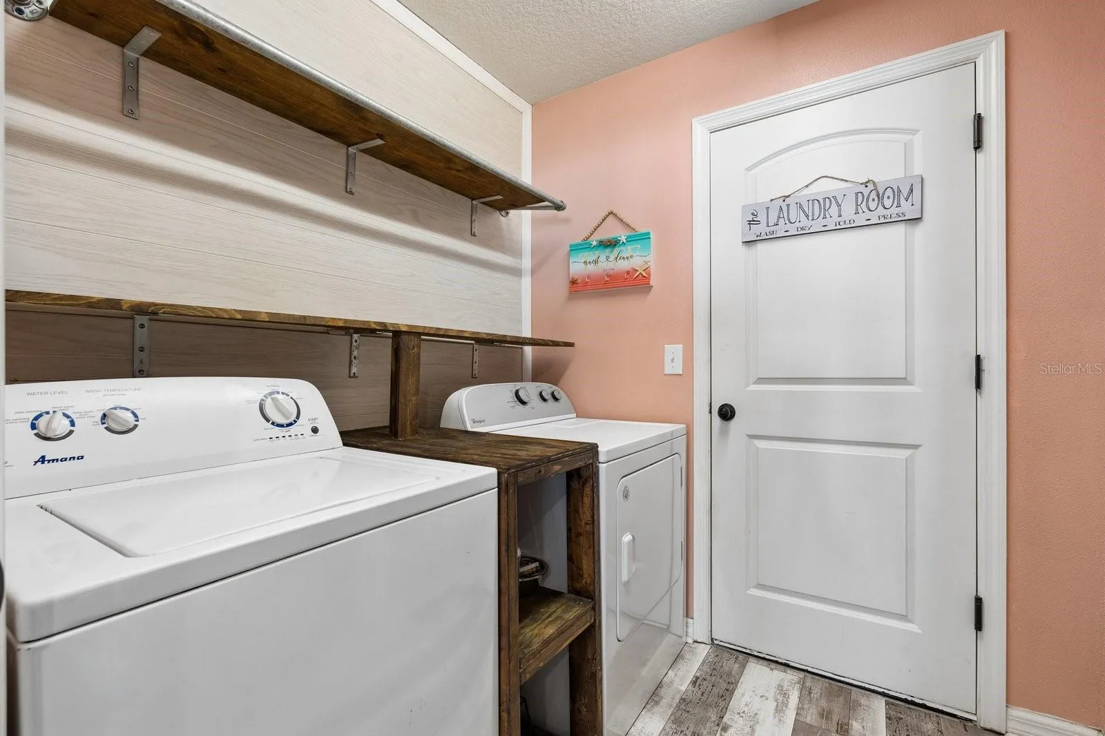 Laundry room off the kitchen