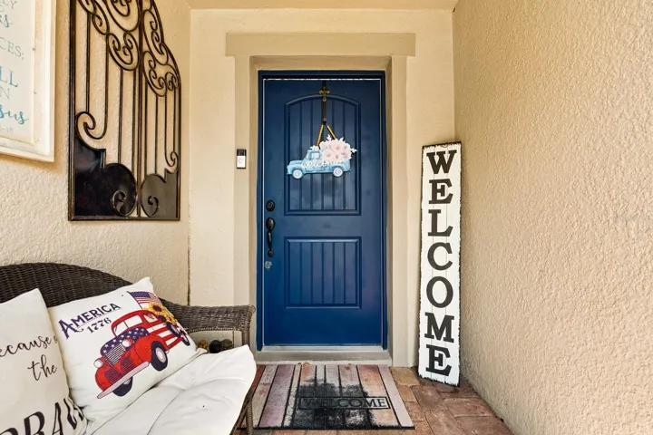 Covered front porch