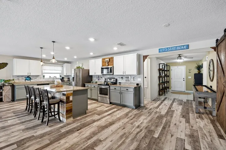 Kitchen and foyer view