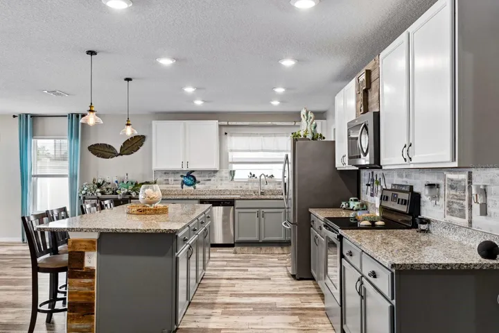 Huge kitchen