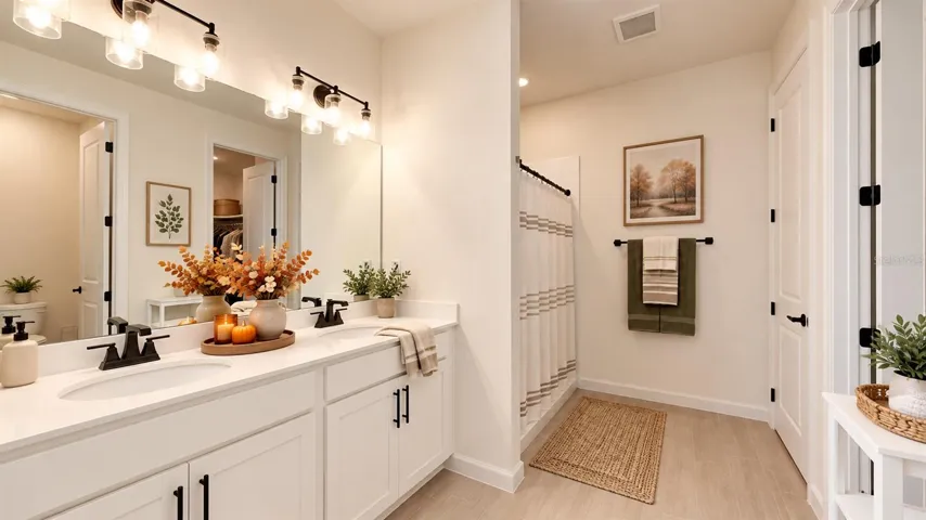 Primary Ensuite Bathroom w/Shower Stall