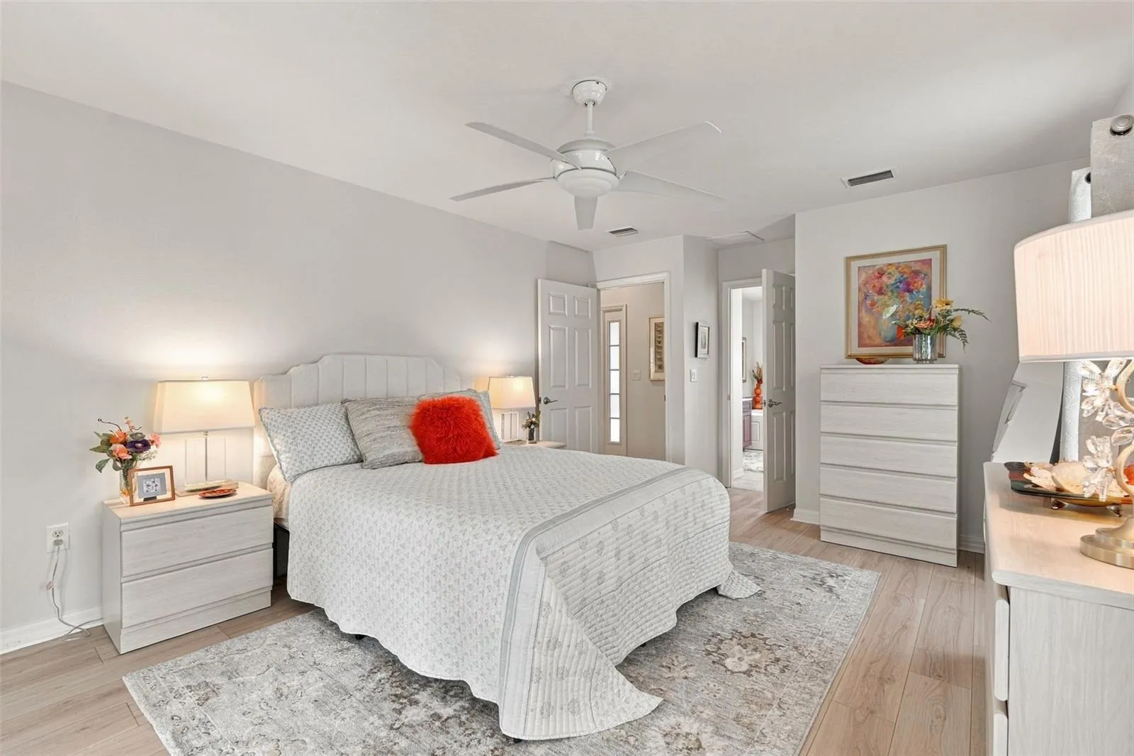 Primary Bedroom With Patio Access