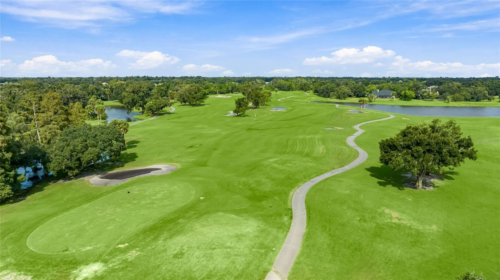 The golf course at River Wilderness