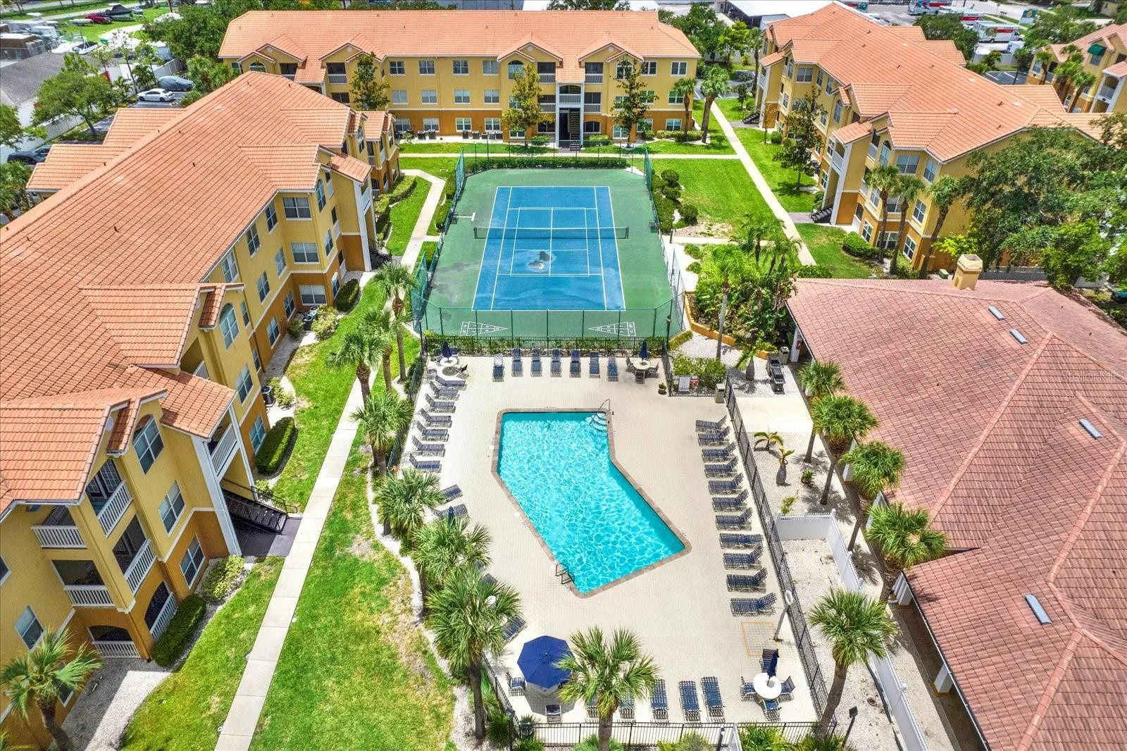 Ariel View of Community