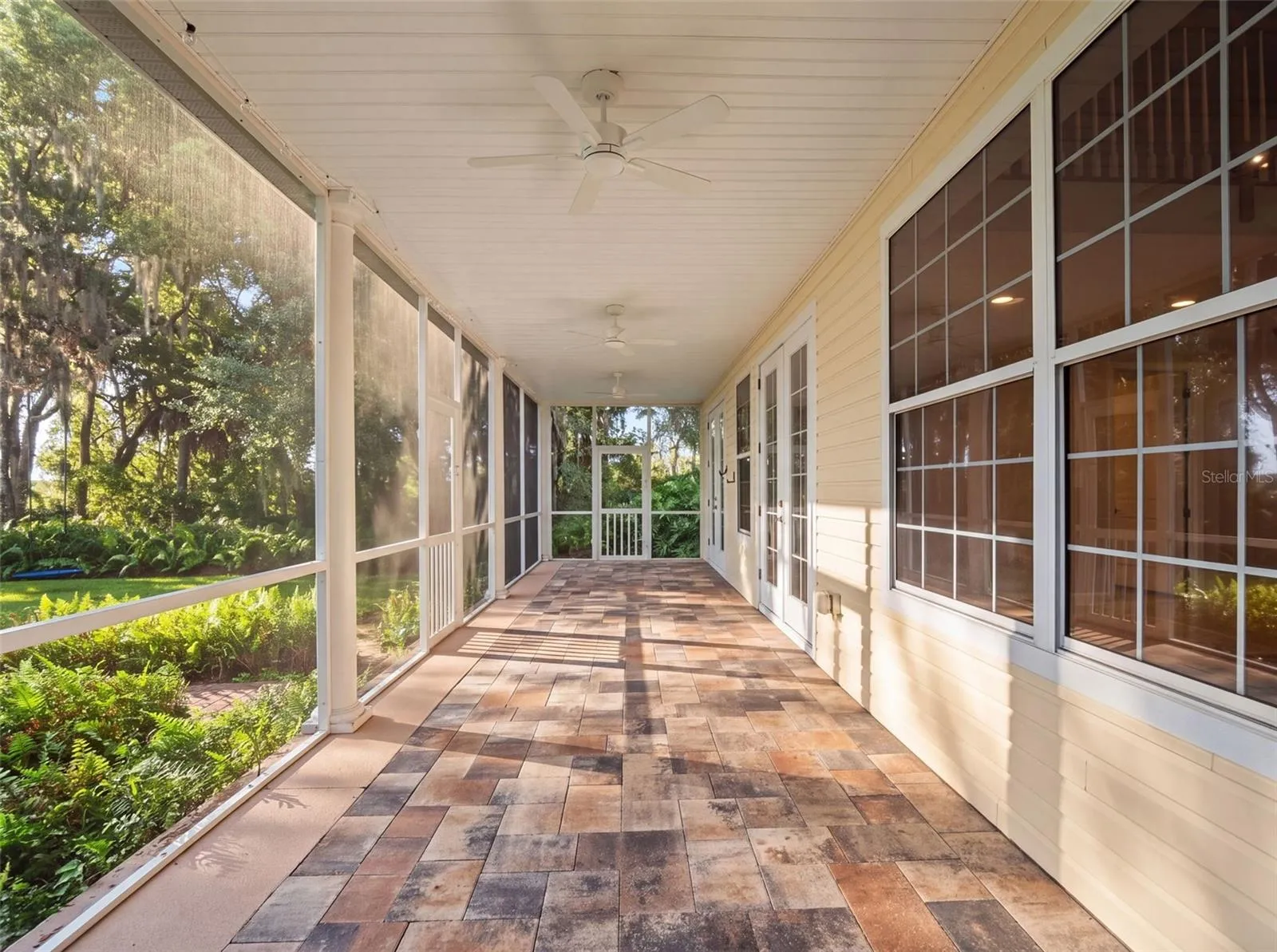 Back patio