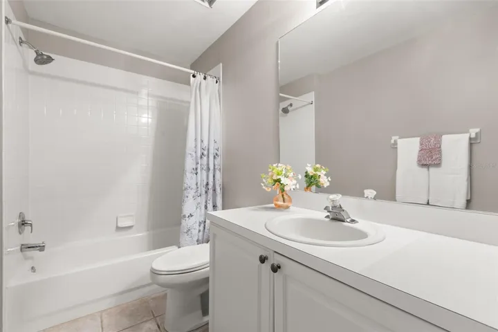 Secondary bathroom