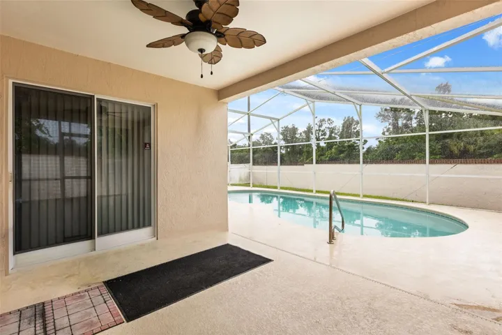 Covered lanai for your grill and outdoor furniture